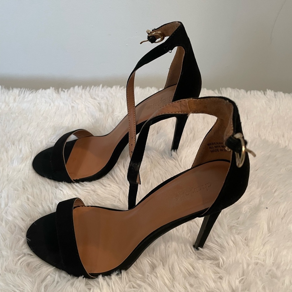 Charlotte Russe Vintage Black Sandals